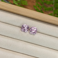 8.86&nbsp;Ct.Tw.Total Carat Weight Pink Kunzite Pair from Afghanistan Life Style