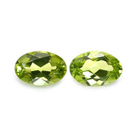 0.96 Ct.Tw. Oval Peridot Pair