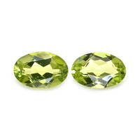 0.92 Ct.Tw. Oval Peridot Pair