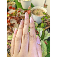 0.94&nbsp;Ct.Tw.Total Carat Weight Yellowish Green Peridot Pair from Pakistan Life Style