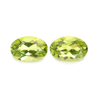 0.99 Ct.Tw. Oval Peridot Pair