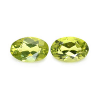 0.97 Ct.Tw. Oval Peridot Pair