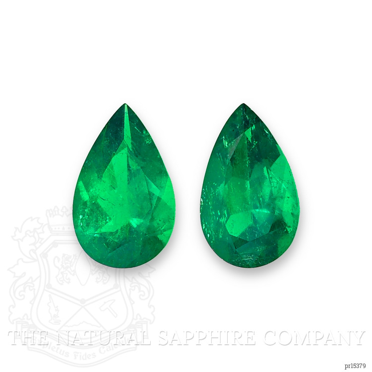 2.47 Ct.Tw. Emerald Pair from Colombia