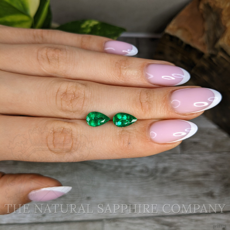 2.47 Ct.Tw. Emerald Pair from Colombia