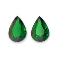 4.37 Ct.Tw.Total Carat Weight Tsavorite Garnet Pair from Tanzania Video