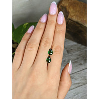 4.37&nbsp;Ct.Tw.Total Carat Weight Tsavorite Garnet Pair from Tanzania Life Style
