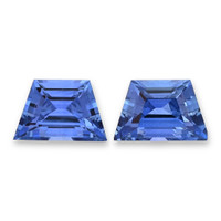 1.51&nbsp;Ct.Tw.Total Carat Weight Blue Sapphire Pair from Ceylon (Sri Lanka) Video
