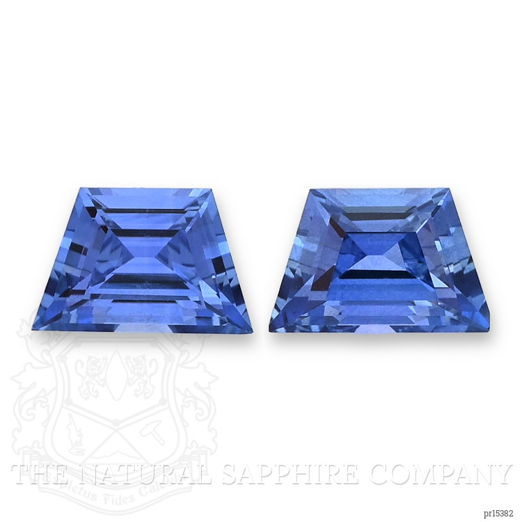 1.51 Ct.Tw. Blue Sapphire Pair from Ceylon (Sri Lanka)
