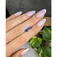 1.51&nbsp;Ct.Tw.Total Carat Weight Blue Sapphire Pair from Ceylon (Sri Lanka) Life Style