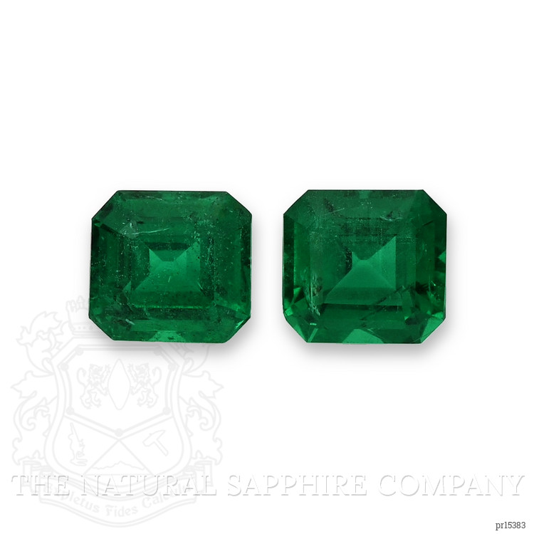 1.90 Ct.Tw. Emerald Pair from Colombia