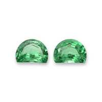 1.00&nbsp;Ct.Tw.Total Carat Weight Emerald Pair from Colombia Video