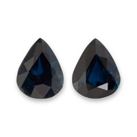 4.23 Ct.Tw.Total Carat Weight Blue Sapphire Pair from Australia Video