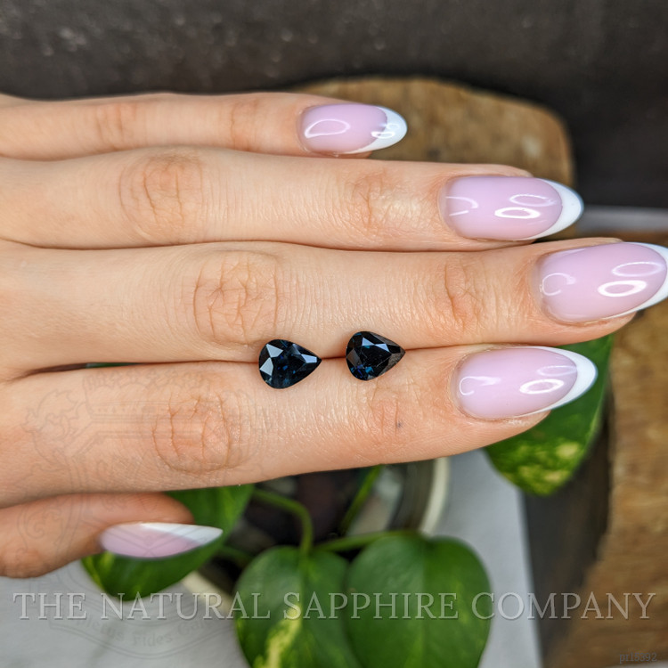 4.23 Ct.Tw. Blue Sapphire Pair from Australia
