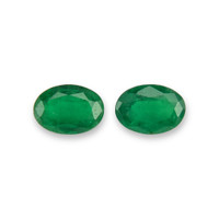 1.26&nbsp;Ct.Tw.Total Carat Weight Emerald Pair from Afghanistan Video