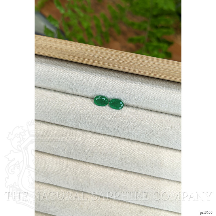 1.26 Ct.Tw. Emerald Pair from Afghanistan