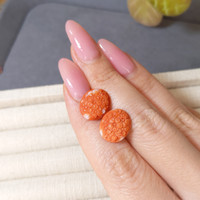 8.27&nbsp;Ct.Tw.Total Carat Weight Salmon and White Coral Pair from Japan Life Style