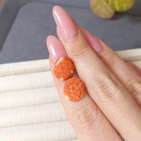 8.27&nbsp;Ct.Tw.Total Carat Weight Salmon and White Coral Pair from Japan Life Style