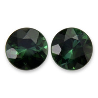 2.74 Ct.Tw.Total Carat Weight Green Tourmaline Pair from Brazil Video