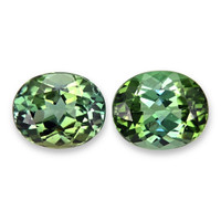 3.25&nbsp;Ct.Tw.Total Carat Weight Bluish Green Tourmaline Pair from Brazil Video
