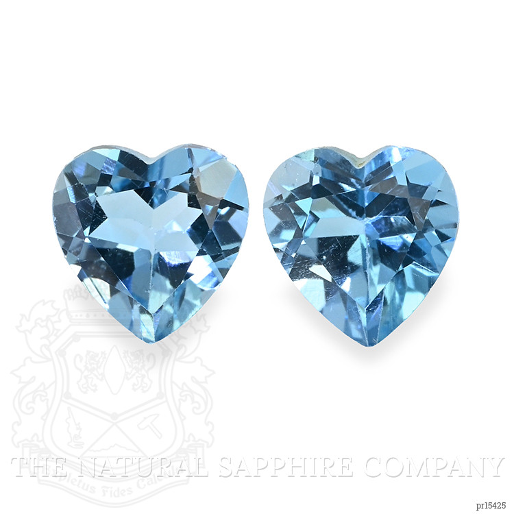 1.06 Ct.Tw. Blue Topaz Pair from Ceylon (Sri Lanka)