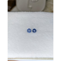 0.64&nbsp;Ct.Tw.Total Carat Weight Blue Sapphire Pair from Ceylon (Sri Lanka) Life Style