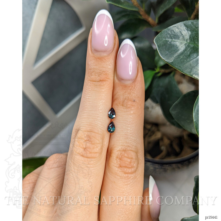0.76 Ct.Tw. Alexandrite Pair from Brazil