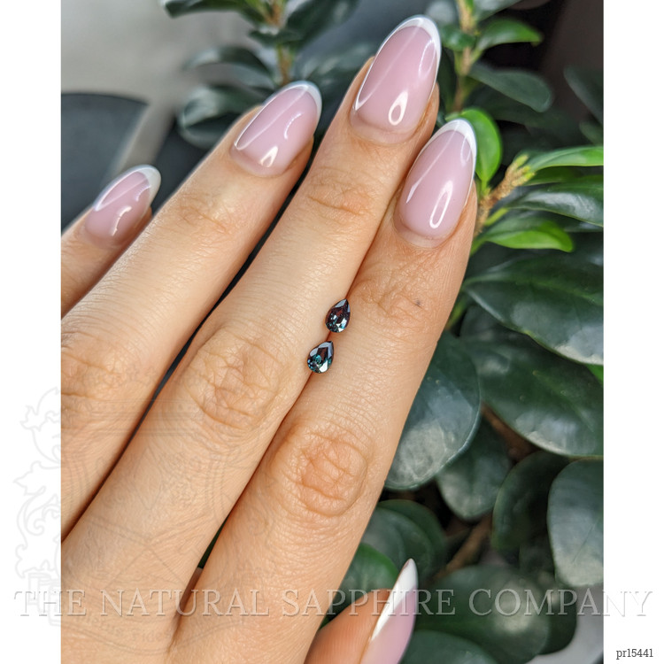 0.76 Ct.Tw. Alexandrite Pair from Brazil