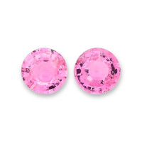 1.06&nbsp;Ct.Tw.Total Carat Weight Pink Sapphire Pair from Ceylon (Sri Lanka) Video