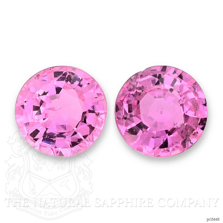 1.20 Ct.Tw. Pink Sapphire Pair from Ceylon (Sri Lanka)