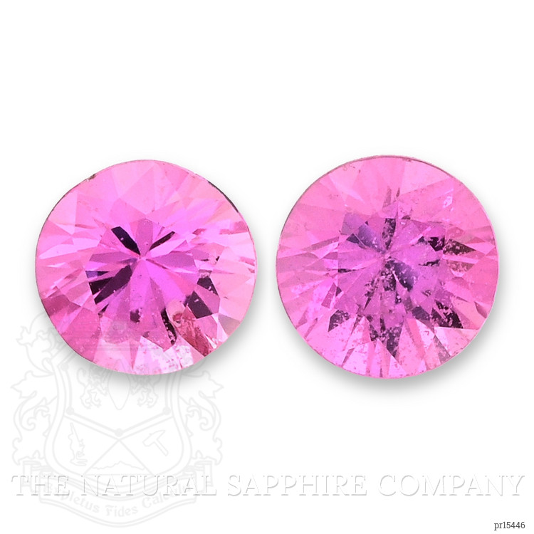 1.06 Ct.Tw. Pink Sapphire Pair from Ceylon (Sri Lanka)