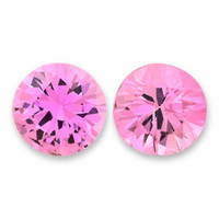 1.11&nbsp;Ct.Tw.Total Carat Weight Pink Sapphire Pair from Ceylon (Sri Lanka) Video