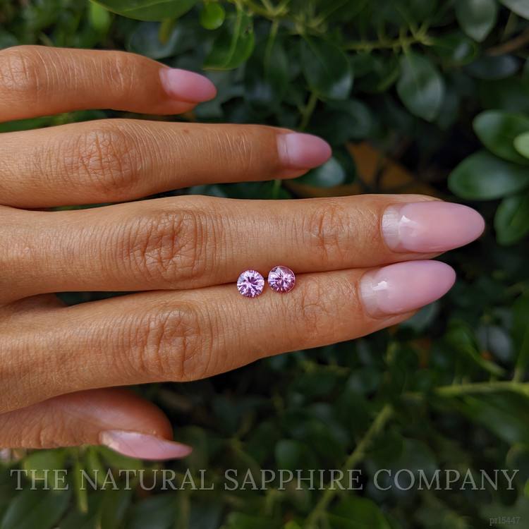 1.11 Ct.Tw. Pink Sapphire Pair from Ceylon (Sri Lanka)