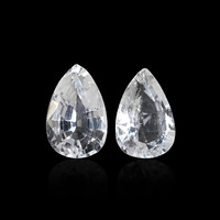 0.54 Ct.Tw. Pear Sapphire Pair