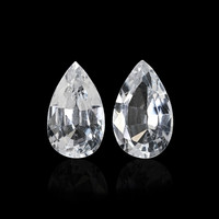 0.53 Ct.Tw. Pear Sapphire Pair