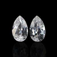 0.57 Ct.Tw. Pear Sapphire Pair