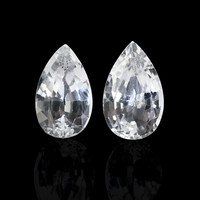 0.53 Ct.Tw. Pear Sapphire Pair