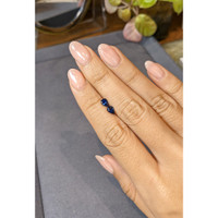 1.07&nbsp;Ct.Tw.Total Carat Weight Blue Sapphire Pair from Ceylon (Sri Lanka) Life Style