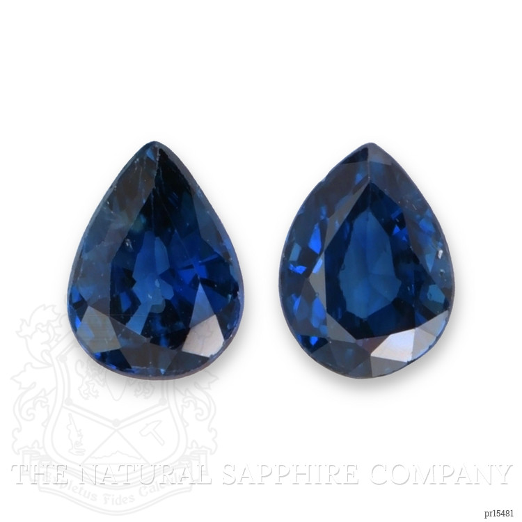 1.04 Ct.Tw. Blue Sapphire Pair from Ceylon (Sri Lanka)