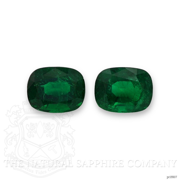 5.39 Ct.Tw. Emerald Pair from Zambia