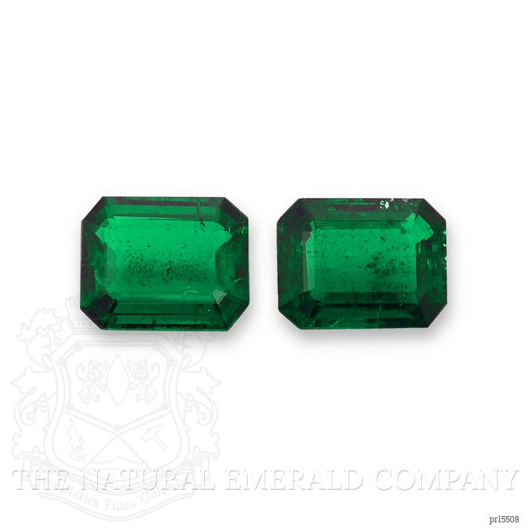 4.15 Ct.Tw. Emerald Pair from Zambia