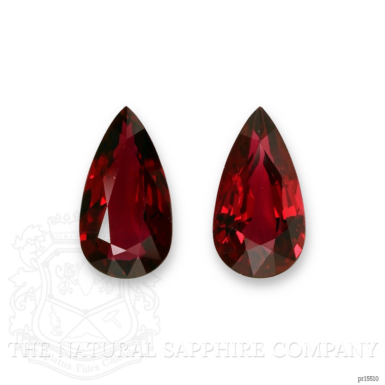 6.26 Ct.Tw. Ruby Pair from Mozambique