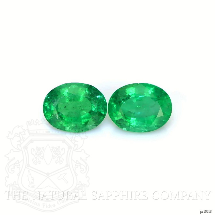 5.02 Ct.Tw. Emerald Pair from Zambia