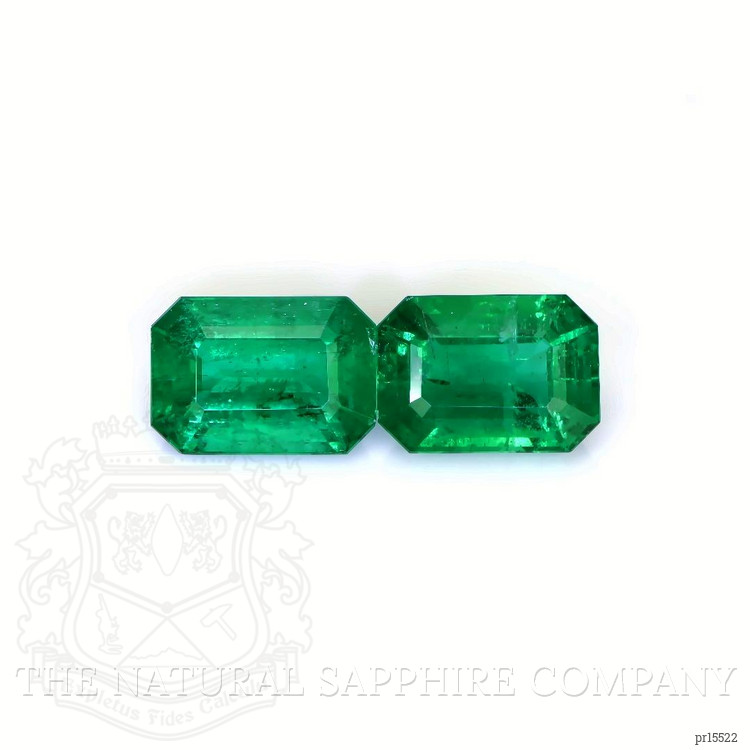 8.36 Ct.Tw. Emerald Pair from Zambia