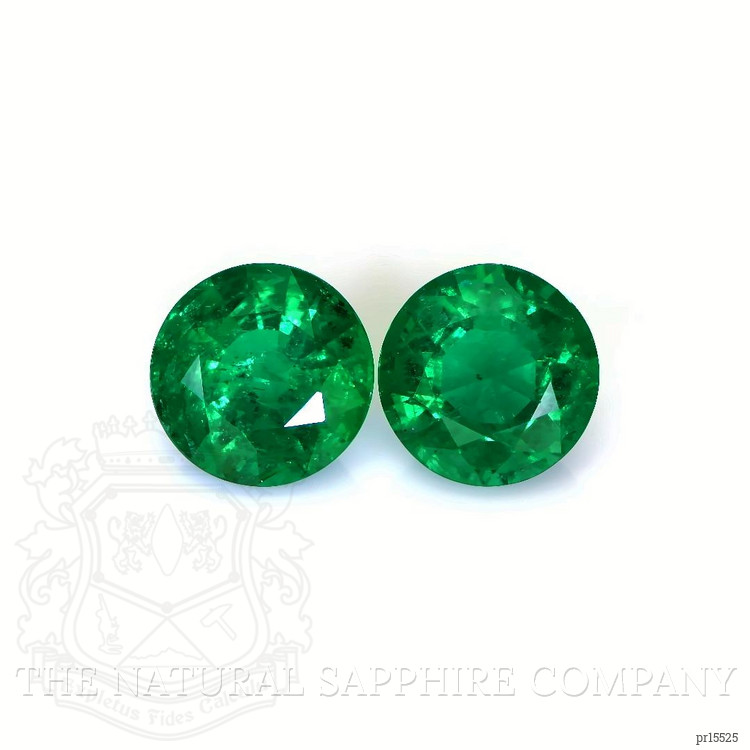 8.78 Ct.Tw. Emerald Pair from Zambia