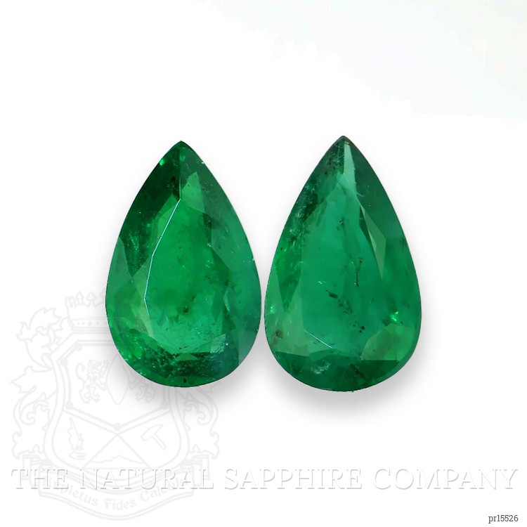 9.20 Ct.Tw. Emerald Pair from Zambia