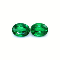 3.69&nbsp;Ct.Tw.Total Carat Weight Emerald Pair from Zambia Video