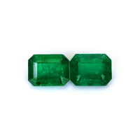 4.87&nbsp;Ct.Tw.Total Carat Weight Emerald Pair from Zambia Video