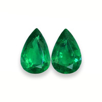 6.35&nbsp;Ct.Tw.Total Carat Weight Emerald Pair from Zambia Video