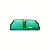 14.49&nbsp;Ct.Tw.Total Carat Weight Emerald Pair from Zambia Video