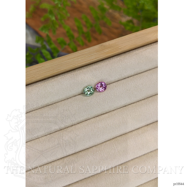 2.13 Ct.Tw. Green Tourmaline Pair from Afghanistan